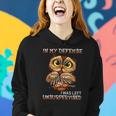 Funny Owl In My Defense I Was Left Unsupervised Bird Lover Women Hoodie Gifts for Her