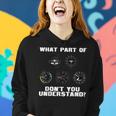 Funny Pilot Design For Men Women Airplane Airline Pilot V2 Women Hoodie Gifts for Her