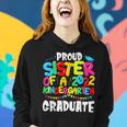 Funny Proud Sister Of A Class Of 2022 Kindergarten Graduate Women Hoodie Gifts for Her