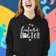 Future Dogtor Dog Doctor Vet Tech Veterinarian Student Gift Women Hoodie Gifts for Her