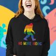 Gay Pride Support - Sasquatch No More Hiding - Lgbtq Ally Women Hoodie Gifts for Her