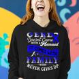 Gerd Doesnt Come With A Manual It Comes With A Family Who Never Gives Up Periwinkle Blue Ribbon Gastroesophageal Reflux Disease Gerd Awareness Women Hoodie Gifts for Her