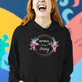 Happiness Is Being A Ammy Mothers Day Gift Grandma Flower Women Hoodie Gifts for Her