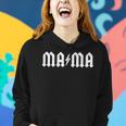 Hard Rock Mom - Mama Lightning Bolt Women Hoodie Gifts for Her