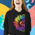 Human Sunflower Lgbt Tie Dye Flag Gay Pride Proud Lgbtq Women Hoodie Gifts for Her