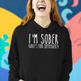 Im Sober Whats Your Superpower Aa Sober Life Recovery Women Hoodie Gifts for Her