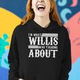 Im What Willis Was Talking About Funny 80S Women Hoodie Gifts for Her