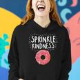 Kindness Anti Bullying Awareness - Donut Sprinkle Kindness Women Hoodie Gifts for Her