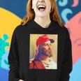 Maga Jesus Is King Ultra Maga Donald Trump Women Hoodie Gifts for Her