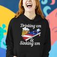 Mens Men Or Women Drinking Yard Game - Funny Cornhole Women Hoodie Gifts for Her