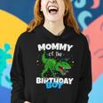 Mommy Of The Birthday Boy Dinosaurrex Anniversary Women Hoodie Gifts for Her