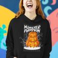 Monster Pumpkin Women Hoodie Gifts for Her