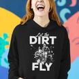 Motorcycle Let The Dirt Fly Dirtbike 494 Shirt Women Hoodie Gifts for Her