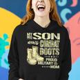 My Son Wears Combat Boots Proud 691 Shirt Women Hoodie Gifts for Her