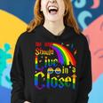 No One Should Live In A Closet Lgbt-Q Gay Pride Proud Ally Women Hoodie Gifts for Her