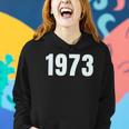 Pro Choice 1973 Womens Rights Feminism Roe V Wad Women Women Hoodie Gifts for Her
