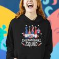 Shenanigans Squad 4Th Of July Gnomes Usa Independence Day Women Hoodie Gifts for Her