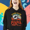 Soon To Be Papa Est 2022 New Papa Vintage Women Hoodie Gifts for Her