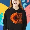 Sunflower In June We Wear Orange Gun Violence Awareness Day Women Hoodie Gifts for Her