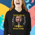 The Return Of The Great Maga King Ultra Maga Trump Design Women Hoodie Gifts for Her