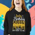 This Queen Was Born In July Happy Birthday To Me July Queen Women Hoodie Gifts for Her