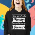 Time Spent With Family Is Worth Every Second 90 Trending Shirt Women Hoodie Gifts for Her