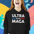 Ultra Maga Patriotic Trump Republicans Conservatives Apparel Women Hoodie Gifts for Her