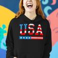 Usa Flag American 4Th Of July Merica America Flag Usa Women Hoodie Gifts for Her