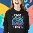 Video Game Birthday Party Papa Of The Birthday Boy Matching Women Hoodie Gifts for Her