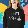 Womens Funny 50Th Birthday Turning Fifty Gag Gift For Mom Or Wife Women Hoodie Gifts for Her