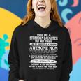 Yes Im A Stubborn Daughter But Yours Of Awesome Mom Women Hoodie Gifts for Her