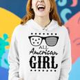 All American Girl 4Th Of July Family Matching Sunglasses Women Hoodie Gifts for Her