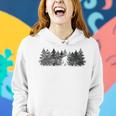 Bigfoot In The Forest Women Hoodie Gifts for Her