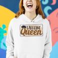 Caffeine Queen Graphic Shirt Design Women Hoodie Gifts for Her