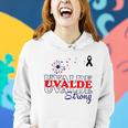 Dandelion Uvalde Strong Texas Strong Pray Protect Kids Not Guns Women Hoodie Gifts for Her