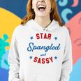 Fourth Of July Star Spangled Sassy Cute 741 Shirt Women Hoodie Gifts for Her