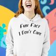 Fun Fact L Dont Care Funny V2 Women Hoodie Gifts for Her