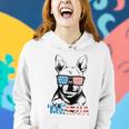 Funny Frenchie Merica Gift Boys Girls Dog Lover 4Th July Women Hoodie Gifts for Her