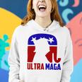 Funny Ultra Maga Gift For Americans Trump Biden Lover Women Hoodie Gifts for Her