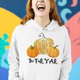 Happy Fall Yall Its Fall Yall Leopard Print Pump V2 Women Hoodie Gifts for Her