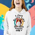 I Really Like Devilish Penguin Ok Women Hoodie Gifts for Her