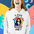 I Really Like Handy Penguin Ok Women Hoodie Gifts for Her