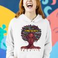 Juneteenth S For Women Afro Beautiful Black Pride 2022 African American Women Hoodie Gifts for Her