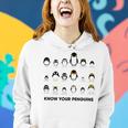 Know Your Penguins Women Hoodie Gifts for Her