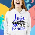 Love Is In The Air Try Not To Breathe 135 Trending Shirt Women Hoodie Gifts for Her