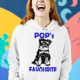 Miniature Schnauzer At Home Pops Favourite Multi Tasking Dog Women Hoodie Gifts for Her