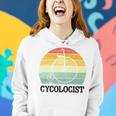 Penny Farthing Cycologist Funny Vintage Biking Cyclogist Cyclist Cycling Road Bike Mtb Women Hoodie Gifts for Her