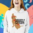 Pitbull Funny Kissed A Pitbull I Liked 795 Shirt Women Hoodie Gifts for Her