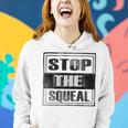 Stop The Squeal - Trump Lost Get On With Running The Country Women Hoodie Gifts for Her