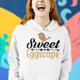 Sweet Eggscape Women Hoodie Gifts for Her